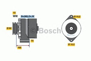 Фото Генератор Bosch 9 120 144 127