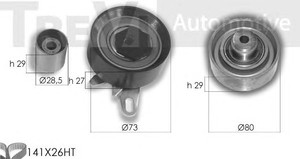 Фото Комплект ременю ГРМ TREVI AUTOMOTIVE KD1424