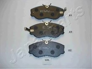 Фото Гальмівні колодки Japan Parts PA-140AF