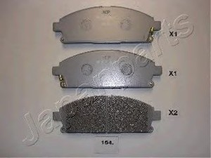 Фото Гальмівні колодки Japan Parts PA-154AF