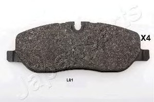 Фото Колодки гальмівні дискові передні, комплект Japan Parts PA-L01AF