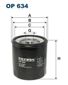 Фото Фільтр масляний Filtron OP634