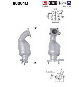 Фото Каталізатор AS 60001D