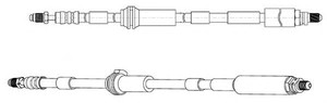 Фото Гальмівний шланг KAVO PARTS 512765