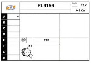 Фото Стартер SNRA PL9156