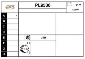 Фото Стартер SNRA PL9536