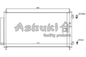 Фото Конденсатор, кондиціонер ASHUKI H559-55