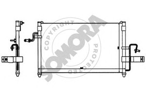 Фото Конденсатор, кондиціонер SOMORA 062060
