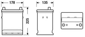 Фото Стартерная аккумуляторная батарея EXIDE EB320