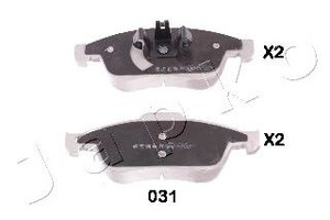 Фото Комплект гальмівних колодок, дискове гальмо JAPKO 50031