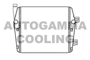 Фото Радіатор, охолодження двигуна AUTOGAMMA 107064