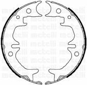 Фото Комплект гальмівних колодок стояночної гальмівної системи Metelli 53-0444