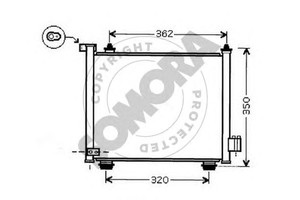 Фото Конденсатор, кондиціонер SOMORA 210160A
