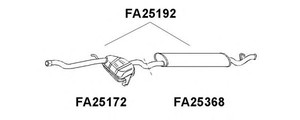 Фото Глушитель выхлопных газов конечный VENEPORTE FA25386