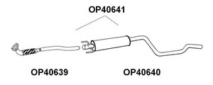 Фото Середній глушник вихлопних газів VENEPORTE OP40640