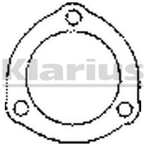 Фото Прокладка, труба выхлопного газа KLARIUS 400434