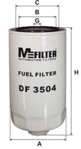 Фото Автозапчасть MFILTER DF3504