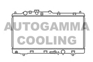 Фото Радіатор, охолодження двигуна AUTOGAMMA 104147