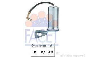 Фото Конденсатор, система зажигания FACET 0.0326