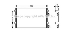 Фото Конденсатор, кондиціонер AVA COOLING SYSTEMS CR5103