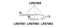 Фото Труба вихлопного газу VENEPORTE LR07059