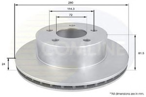 Фото Гальмівний диск COMLINE ADC2302V