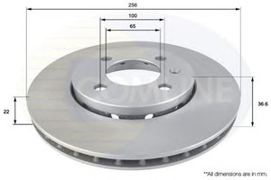 Фото Гальмівний диск COMLINE ADC2600V