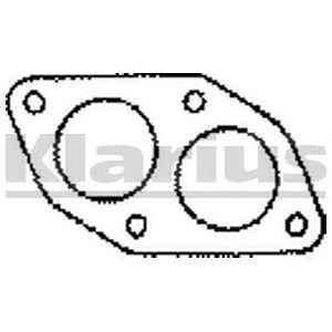 Фото Прокладка, выпускной трубопровод KLARIUS GMG21