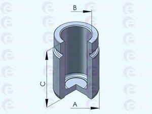 Фото Поршень, корпус скобы тормоза ERT 150872-C