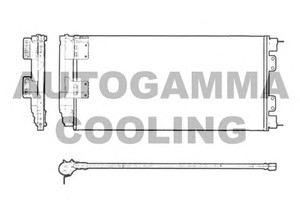 Фото Конденсатор, кондиціонер AUTOGAMMA 103763