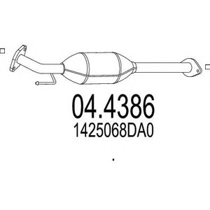 Фото Каталізатор MTS 04.4386