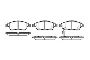 Фото Гальмівні колодки KAVO PARTS 0875 01