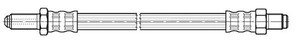 Фото Гальмівний шланг KAVO PARTS 510840