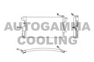Фото Конденсатор, кондиціонер AUTOGAMMA 101604