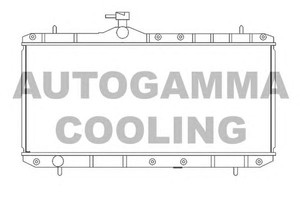 Фото Радіатор, охолодження двигуна AUTOGAMMA 104106