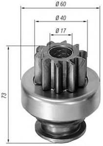 Фото Ведущая шестерня, стартер Magneti Marelli 940113020039