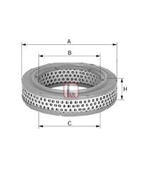 Фото Повітряний фільтр SOFIMA S1550A