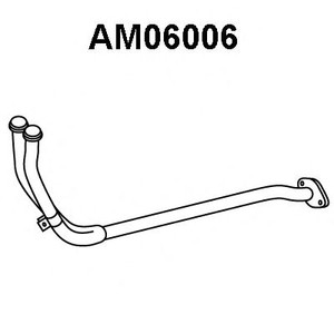 Фото Труба вихлопного газу VENEPORTE AM06006