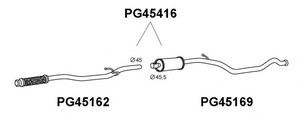 Фото Предглушитель выхлопных газов VENEPORTE PG45416