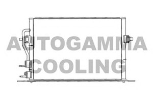 Фото Конденсатор, кондиціонер AUTOGAMMA 101693