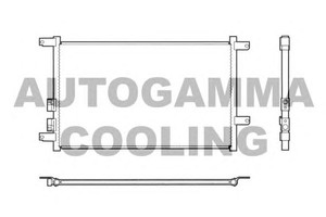 Фото Конденсатор, кондиціонер AUTOGAMMA 102570