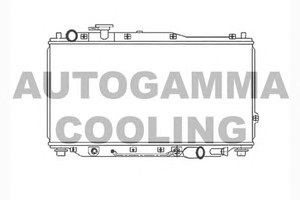 Фото Радіатор, охолодження двигуна AUTOGAMMA 104031