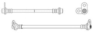 Фото Гальмівний шланг KAVO PARTS 512785