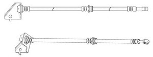 Фото Гальмівний шланг KAVO PARTS 512830