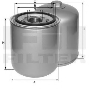 Фото Патрон осушителя воздуха, пневматическая система FIL FILTER ZP 3110 A