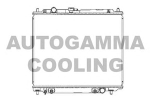Фото Радіатор, охолодження двигуна AUTOGAMMA 102178