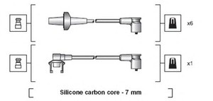 Фото Комплект дротів запалювання Magneti Marelli 941318111001