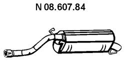 Фото Глушитель выхлопных газов конечный Eberspacher 08.607.84