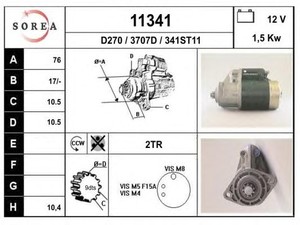Фото Стартер EAI 11341