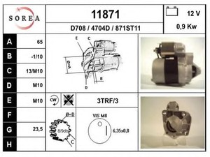 Фото Стартер EAI 11871